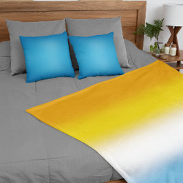 グラデーションAroAceプライドフラグ – カラフル AroAceフラグ フリースブランケット