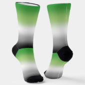 グラデーションAromanticCrewソックス ソックス (傾斜あり)