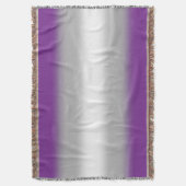 グラデーションGreysealプライドフラグ – Greysealフラグ スローブランケット (正面縦)