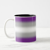 グラデーションGreysealプライドフラグ – Greysealフラグ ツートーンマグカップ (左)