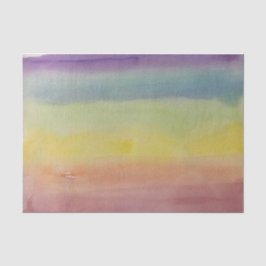 グラデーションRINBOW LGBTQIA Watercolor Gift Wrap 薄葉紙