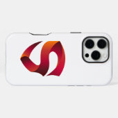 グラデーションSスマホケース iPhoneケース (裏面横)