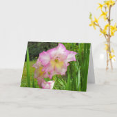 グラデ考えるィオーラのカード カード (黄色い花)