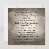 グラドモールルパートエレガントパーティの招待状 招待状 (裏面)