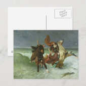 グラドロン川の飛行c.1884 ポストカード (正面/裏面)