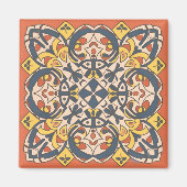 グラナダのモザイク マグネット (正面)