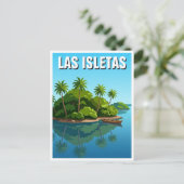 グラナダの小島 ポストカード (スタンド正面)