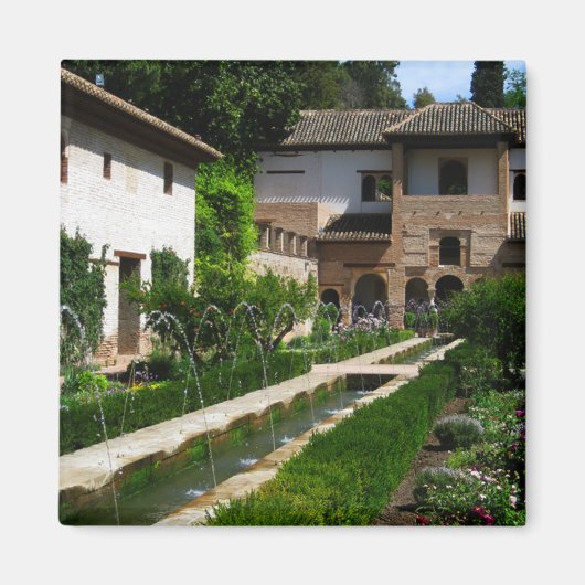 グラナダアルハンブラ磁石 マグネット (正面)