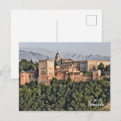 グラナダアートザスペ実在インはがき ポストカード (正面/裏面)