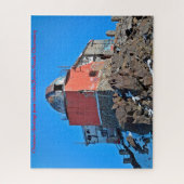 グラナダシエラネバダ。クリスマスの挨拶 ジグソーパズル (縦)