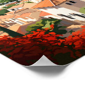 グラナダスペイントラベルアートヴィンテージ ポスター (角)