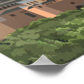 グラナダスペインヴィンテージトレベルポスター ポスター (角)