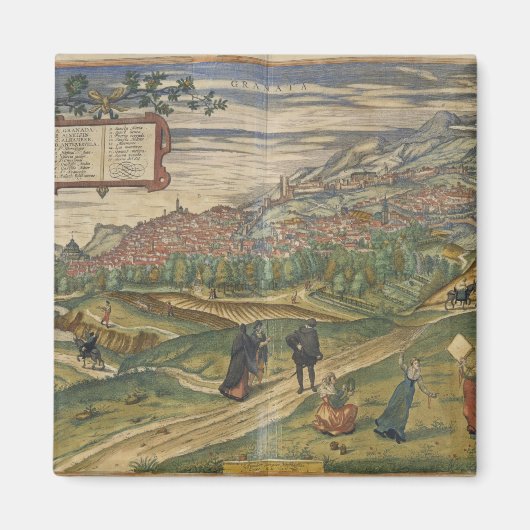 グラナダビュー マグネット (正面)