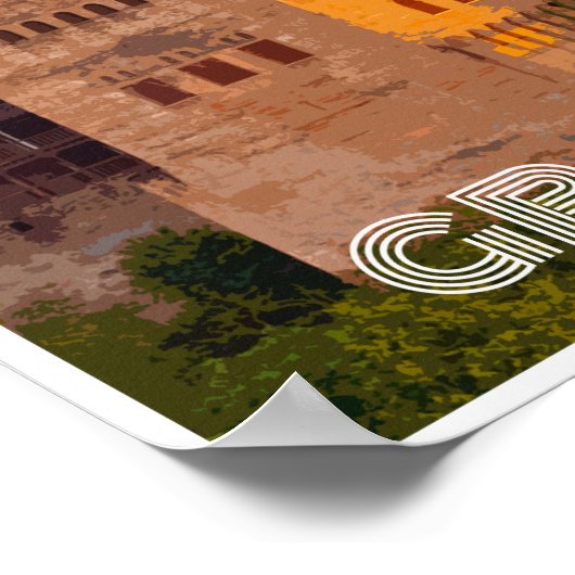 グラナダポスター ポスター (角)