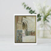 グラナダ・アルハンブラインテリア(w/c) ポストカード (スタンド正面)