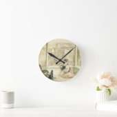 グラナダ(アルハンブラ)は、「Spaiのスケッチからの9つをめっきします ラウンド壁時計 (ホーム)