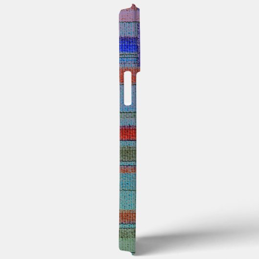 グラニスはバーラップやキャンバスの側面に「格子模様」の色をした Case-Mate iPhoneケース (裏面 / 右)