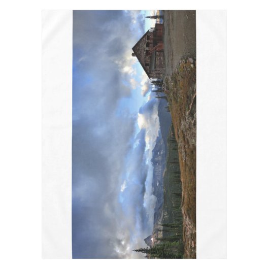 グラニットパークシャレーグレイシャーナショナルパーク テーブルクロス (正面)