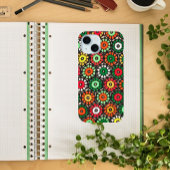 グラニーカラフルサークルクロシェ模様 Case-Mate iPhoneケース