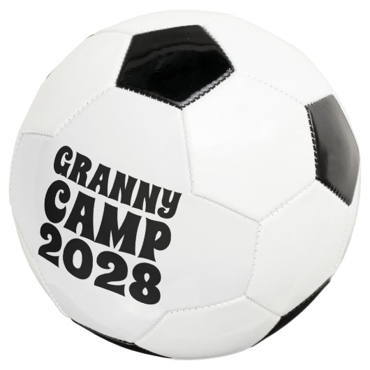 グラニーキャンプレトロ文字 サッカーボール (3/4)