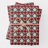 グラニースクエアサンタクリスマス ラッピングペーパーシート (インサイチュ)