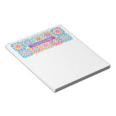 グラニースクエア かぎ針編み ノートパッド (アングル)