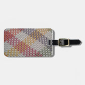 グラニーステッチクロチェットプーリングラゲッジタグ ラゲッジタグ (正面横)