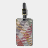 グラニーステッチクロチェットプーリングラゲッジタグ ラゲッジタグ (正面縦)