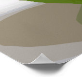 グラニースミスグリーンアップル写真 ポスター (角)