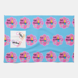 グラニーズプレイスレトロパターン キッチンタオル