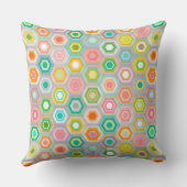 グラニーパステル六角 クッション (裏面)