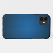 グラニーブルーブラックヴィネット Case-Mate iPhoneケース (裏面(横))