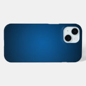 グラニーブルーブラックヴィネット Case-Mate iPhoneケース (裏面 (横))