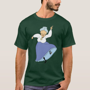 グラニー踊り-色 Tシャツ
