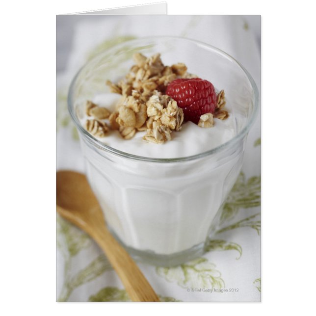 グラノーラ、オート麦、トースト、フルーツ、ベリー、ラズベリー、 (正面)