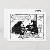 グラノーラ・ベア ポストカード (正面/裏面)