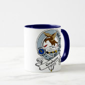 グラハムの一族は記章を付けます マグカップ (正面右)