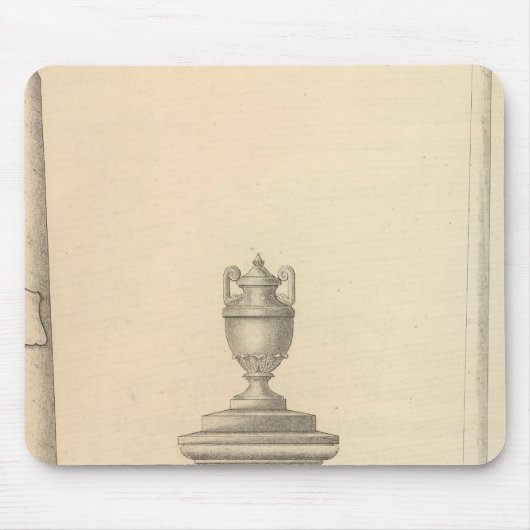 グラハムの大理石と花崗岩の記念碑作品 マウスパッド (正面)