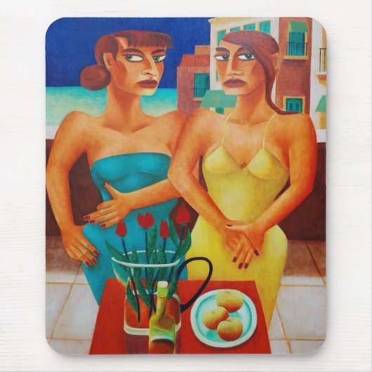 グラハムのknuttelの芸術 マウスパッド (正面)