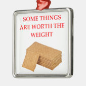 グラハムクラッカー メタルオーナメント (左)