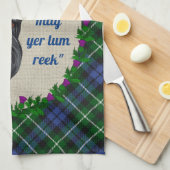 グラハムスコットランド犬キッチンタオル キッチンタオル (四つ折り)