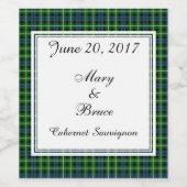 グラハムスコティ結婚ッシュワインラベル ワインラベル (シングルラベル)