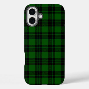 グラハムタータンチェックグリーンブラックプレイド iPhone 16 PLUSケース