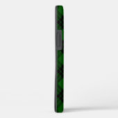 グラハムタータンチェックグリーンブラックプレイド Case-Mate iPhoneケース (裏面 / 右)