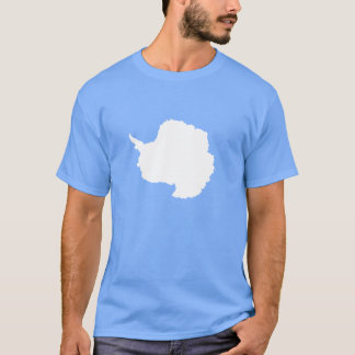 グラハムバートラム南極国旗の青い白 Tシャツ