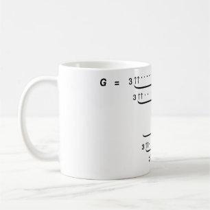 "グラハム数" コーヒーマグカップ