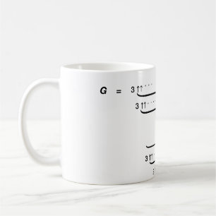 "グラハム数" コーヒーマグカップ