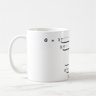 "グラハム数" コーヒーマグカップ