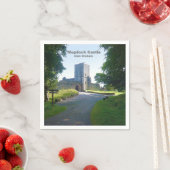 グラハム・クランのマグドック城写真 スタンダードカクテルナプキン (インサイチュ)