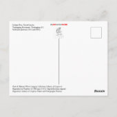 グラハム・ブラザーズ。フセル・トラック ポストカード (裏面)